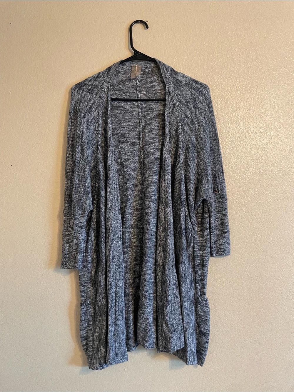 CALIA by Carrie Underwood Gray Marled Open-Front Cardigan